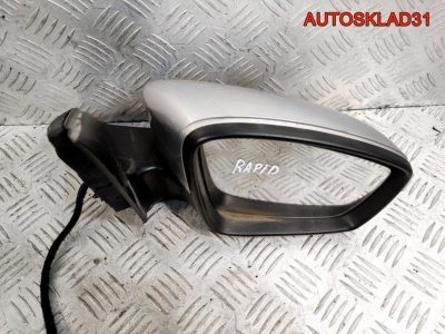 Зеркало правое  Skoda Rapid 5JB857408K - АвтоСклад31.рф - авторазборка контрактные б/у запчасти в г. Белгород